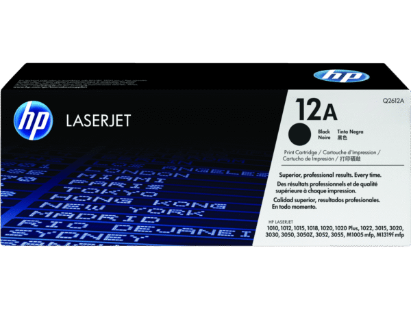 HP Toner LaserJet 12A Black