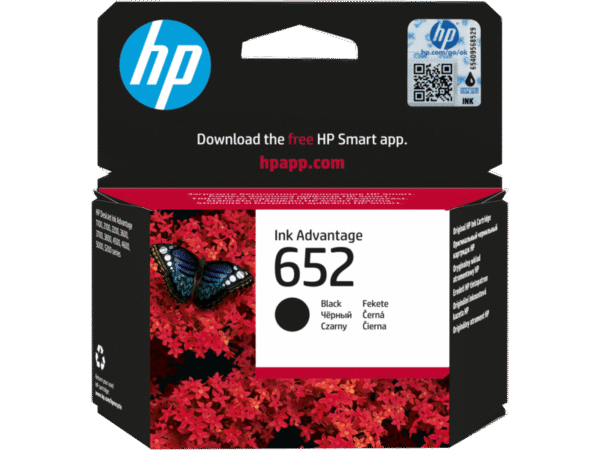 حبر HP 652 أسود