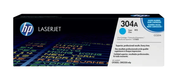 تونر HP 304A سماوي