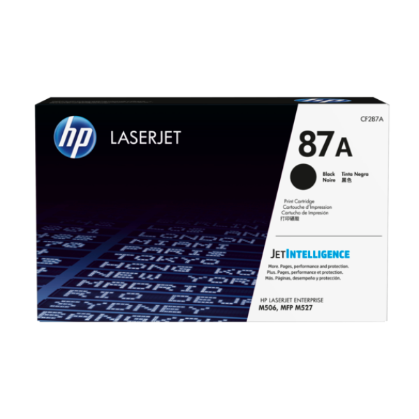 HP Toner LaserJet 87A Black