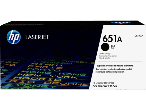 تونر HP LaserJet 651A أسود