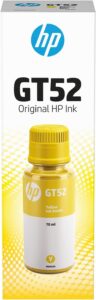 Hp Gt52 Yellow Ink Bottle