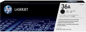 HP 36a Laser Jet Toner Cartridge - (Black) Cb436a