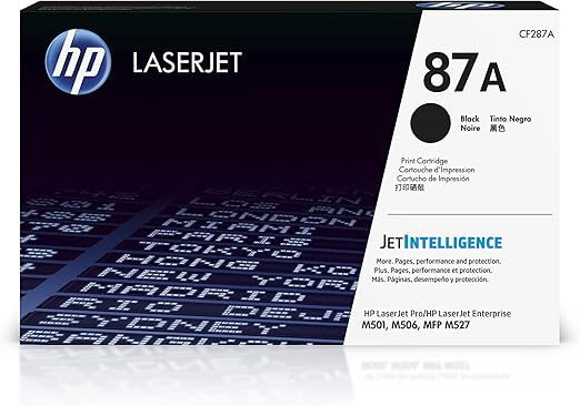 HP 87A | CF287A | Toner Cartridge | Black